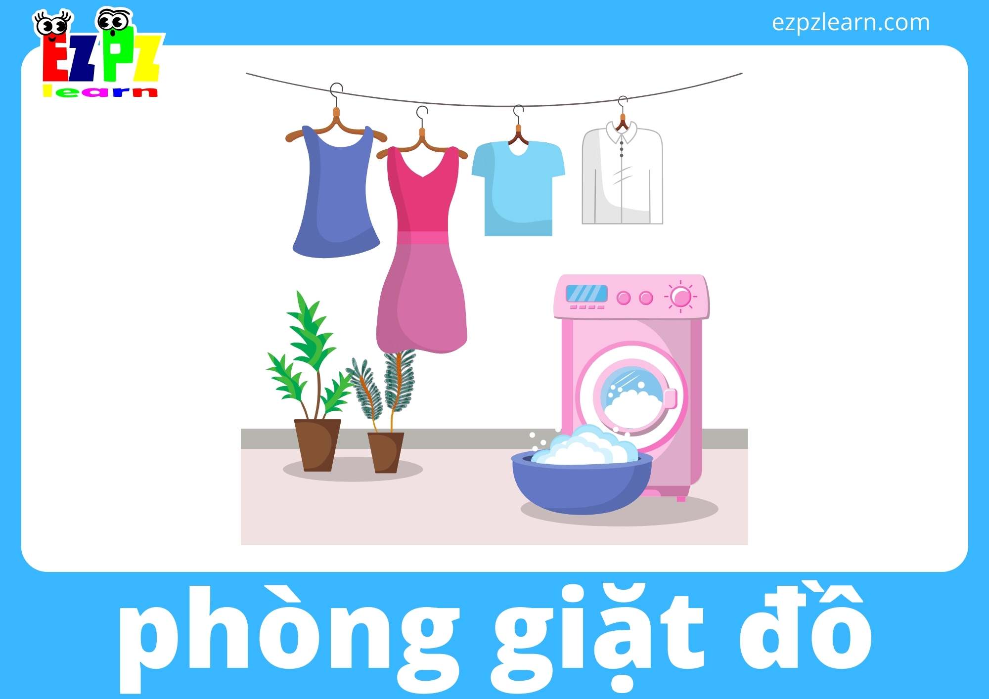 phòng giặt đồ